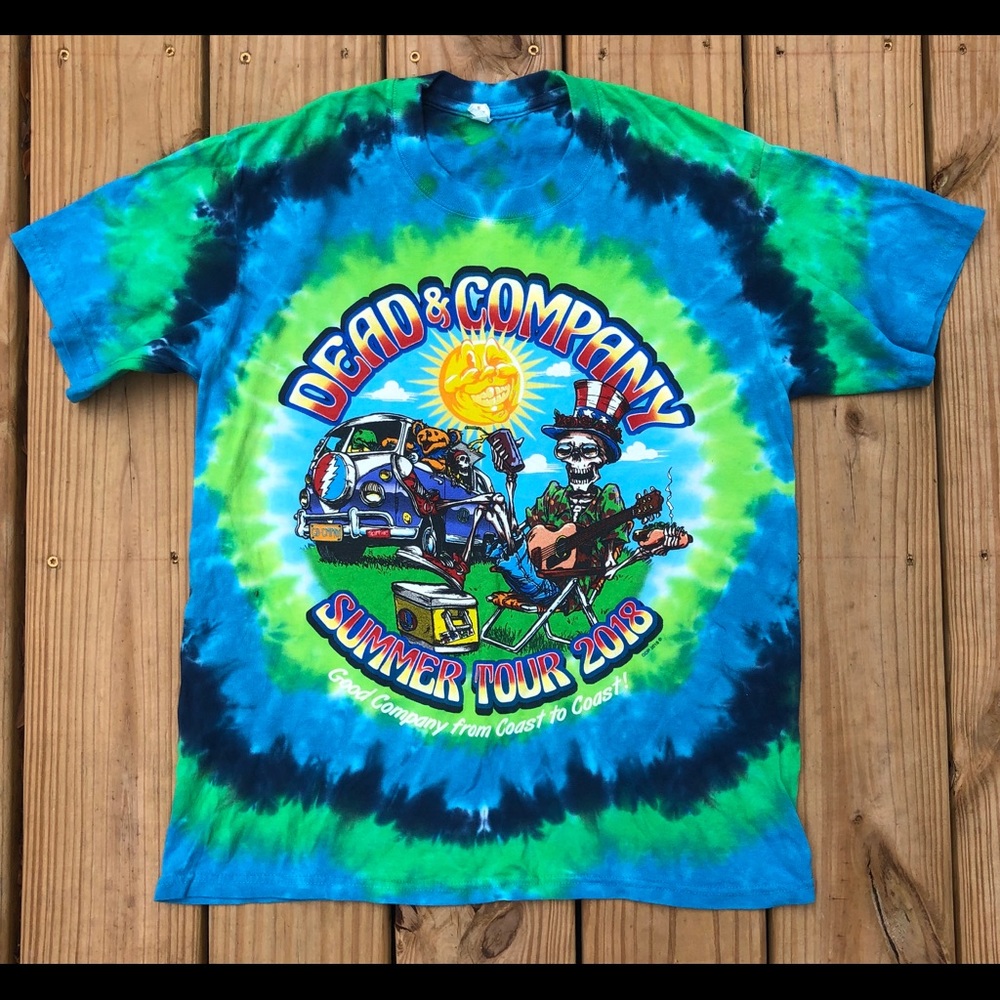 Dead & Company 2018 Summer Concert Tour Tee Small
